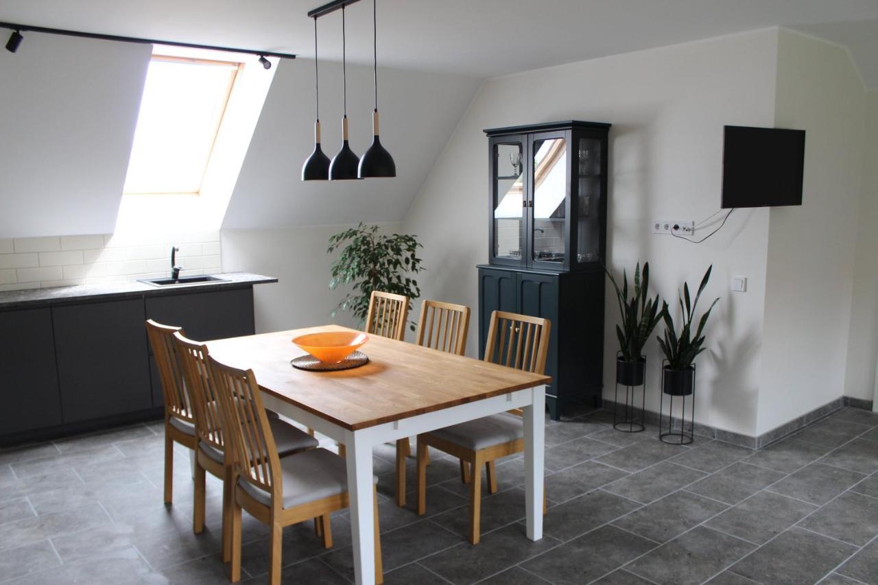 Apartmán Mono House Rusne Exteriér fotografie