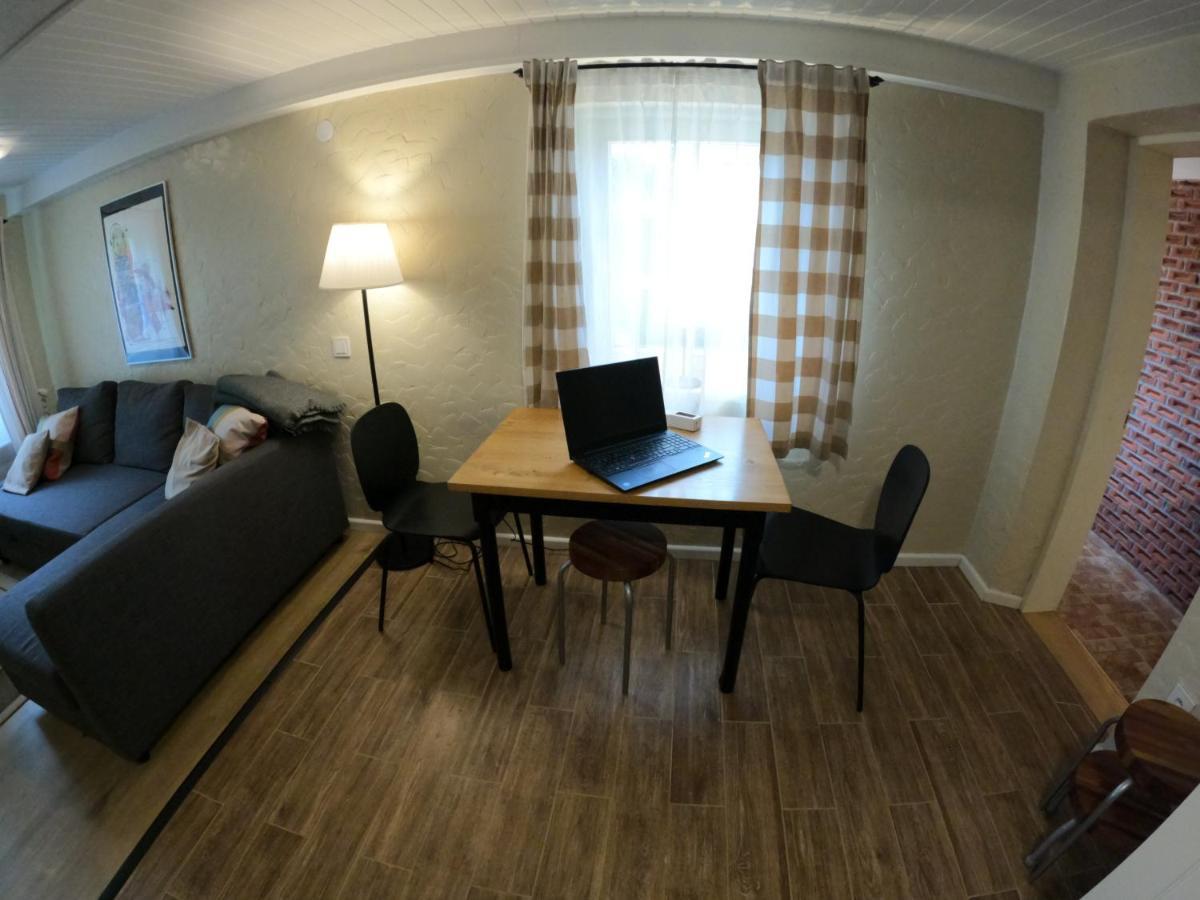 Apartmán Mono House Rusne Exteriér fotografie